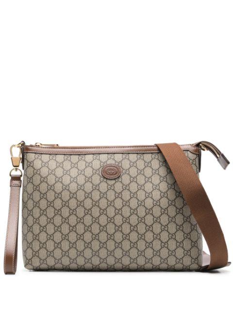GG Supreme canvas shoulder bag by GUCCI