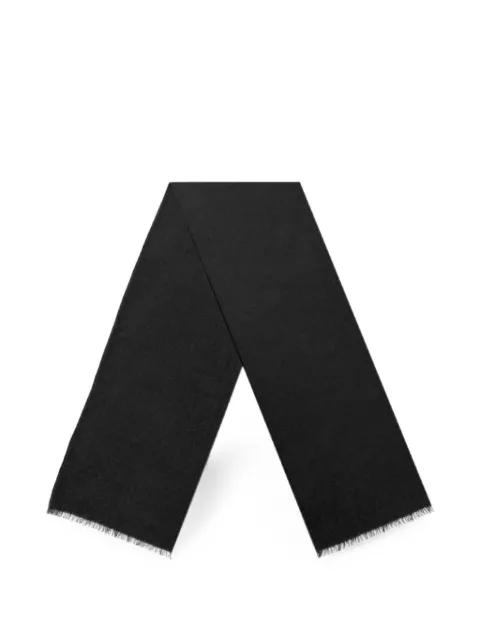 GG Supreme frayed scarf by GUCCI