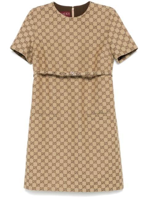 GG Supreme mini dress by GUCCI