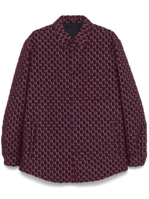 GG-Supreme shirt jacket by GUCCI