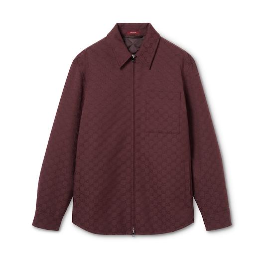 GG canvas zip jacket by GUCCI