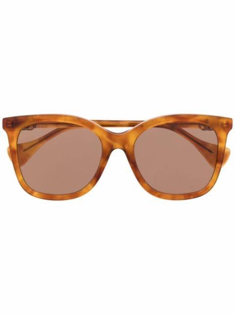GG cat-eye sunglasses by GUCCI