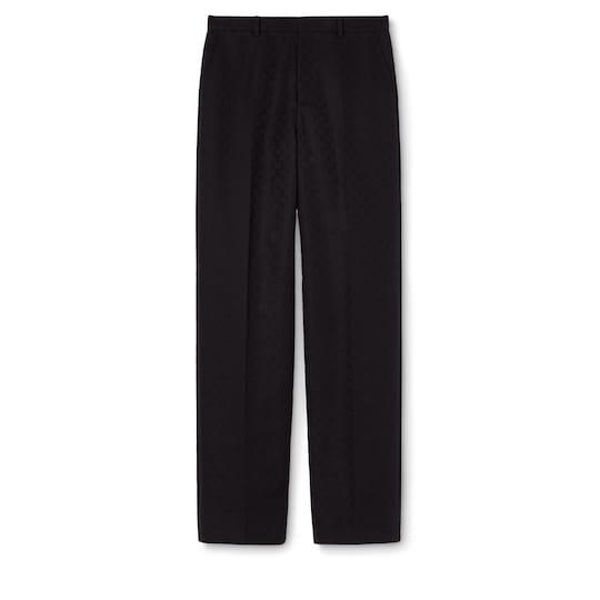GG cotton canvas pants by GUCCI
