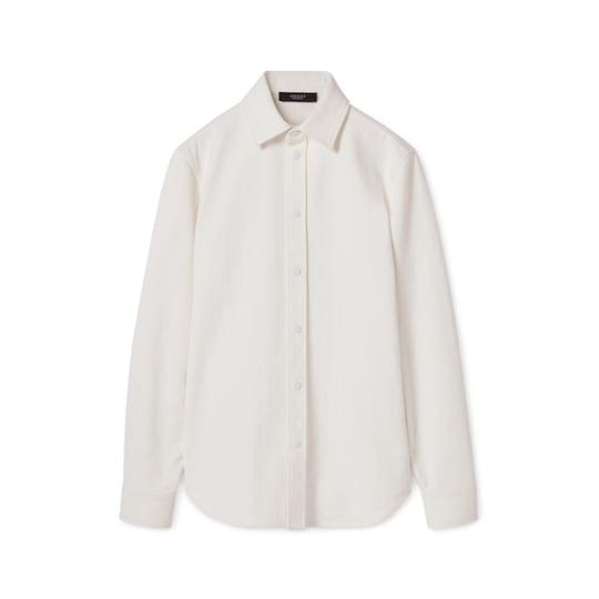 GG cotton denim jacquard shirt by GUCCI