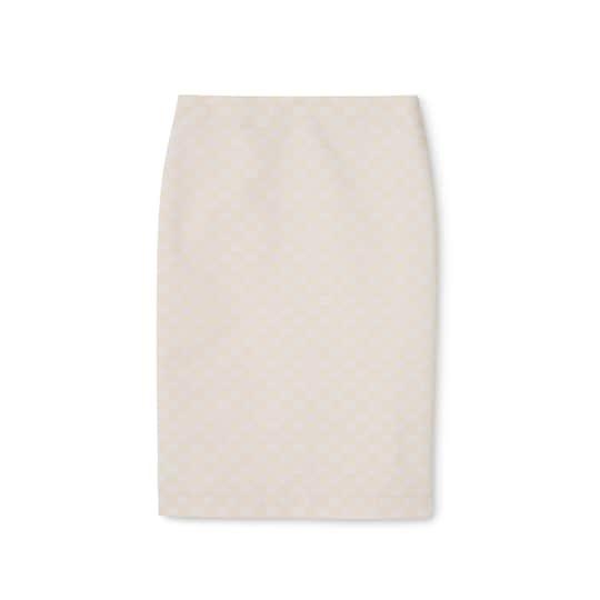 GG cotton gabardine skirt by GUCCI