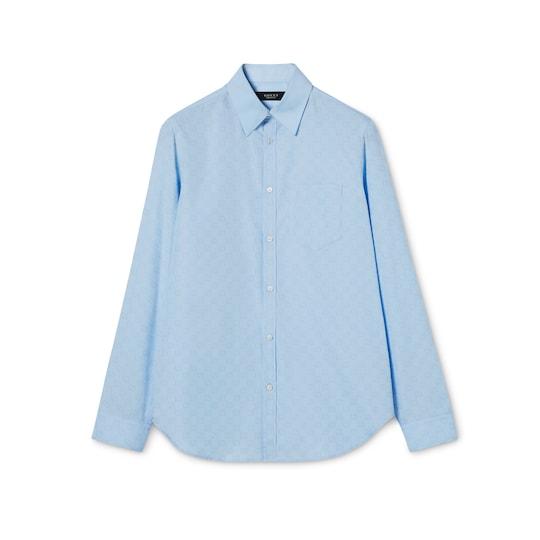 GG cotton poplin shirt by GUCCI