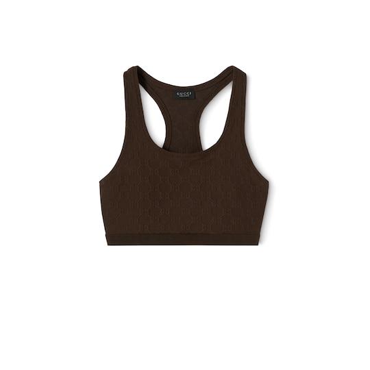 GG jersey jacquard top by GUCCI