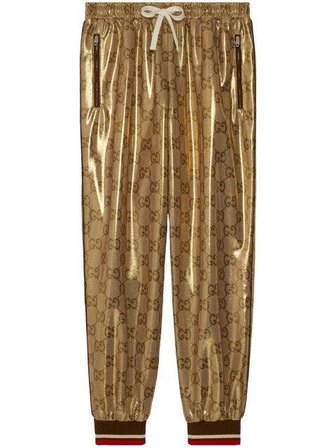 GG jersey track pants by GUCCI