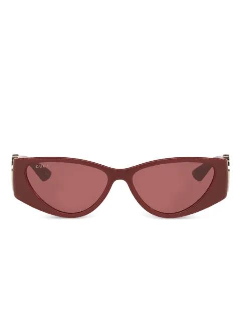 GG-logo cat-eye sunglasses by GUCCI