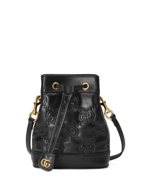 GG matelassé bucket bag by GUCCI