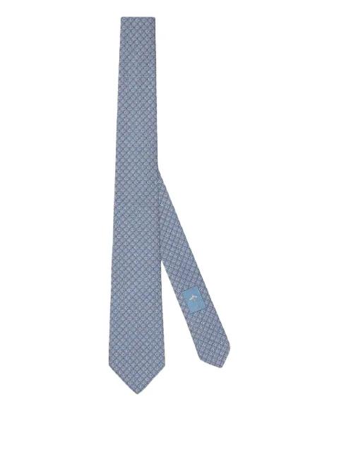 GG monogram silk tie by GUCCI
