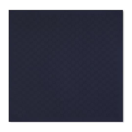 GG silk cotton pocket square by GUCCI