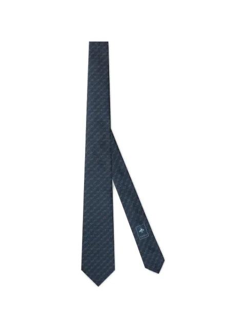 GG silk jacquard tie by GUCCI