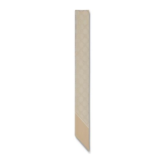 GG silk neck bow in white by GUCCI