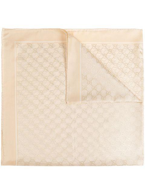 GG silk scarf by GUCCI