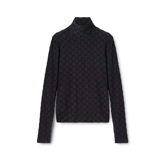 GG stretch jersey T-shirt by GUCCI