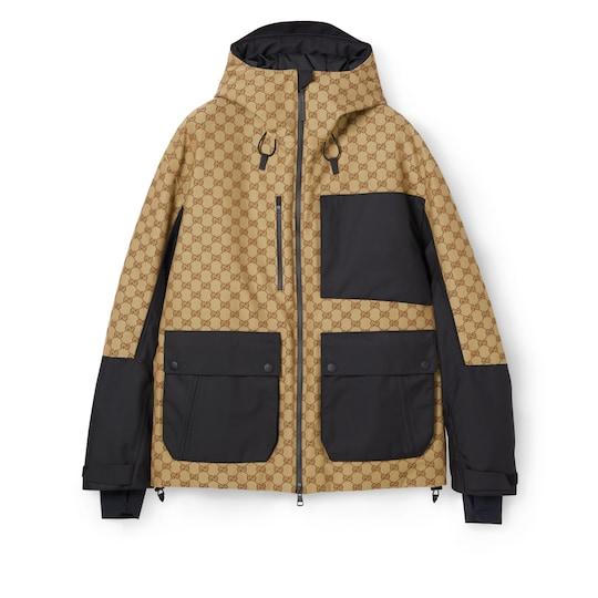 GG technical fabric jacquard jacket by GUCCI