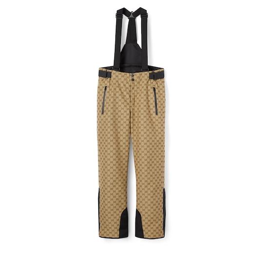 GG technical fabric jacquard pants by GUCCI