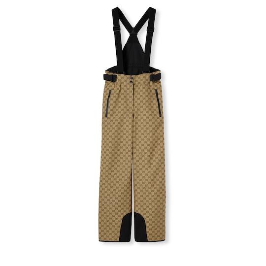 GG technical fabric jacquard pants by GUCCI