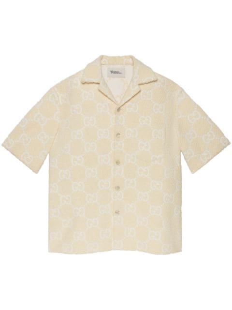 GG terry-cloth shirt by GUCCI