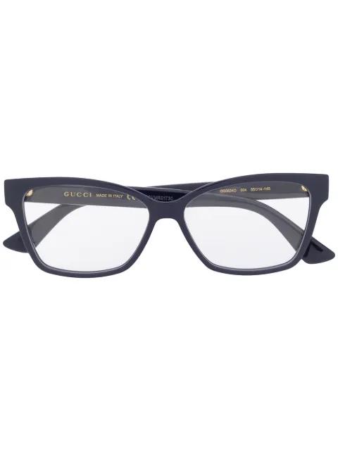 GG0634O rectangular-frame glasses by GUCCI