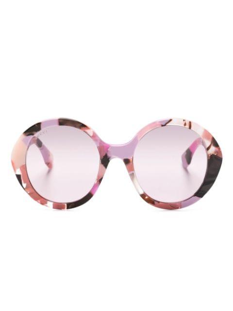GG1628S round-frame sunglasses by GUCCI