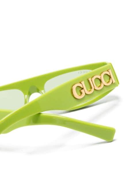 GG1771S geometric-frame sunglasses by GUCCI