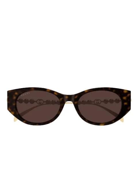 GG1970SA pearl cat-eye sunglasses by GUCCI