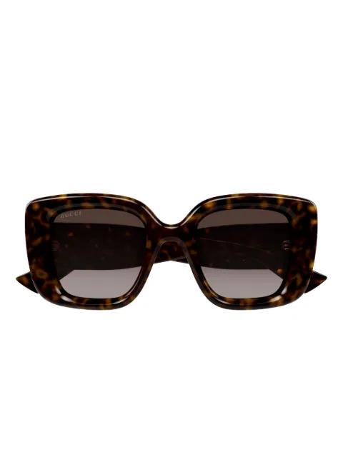 GG1975S logo geometric sunglasses by GUCCI