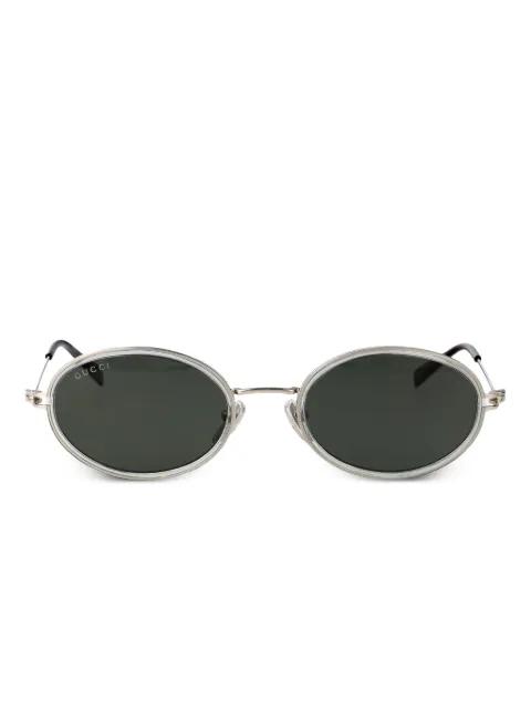 GG1980S oval-frame sunglasses by GUCCI