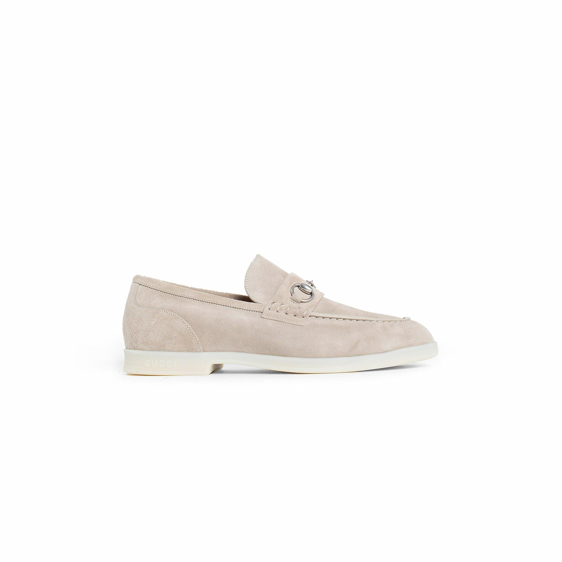 GUCCI MAN BEIGE LOAFERS by GUCCI