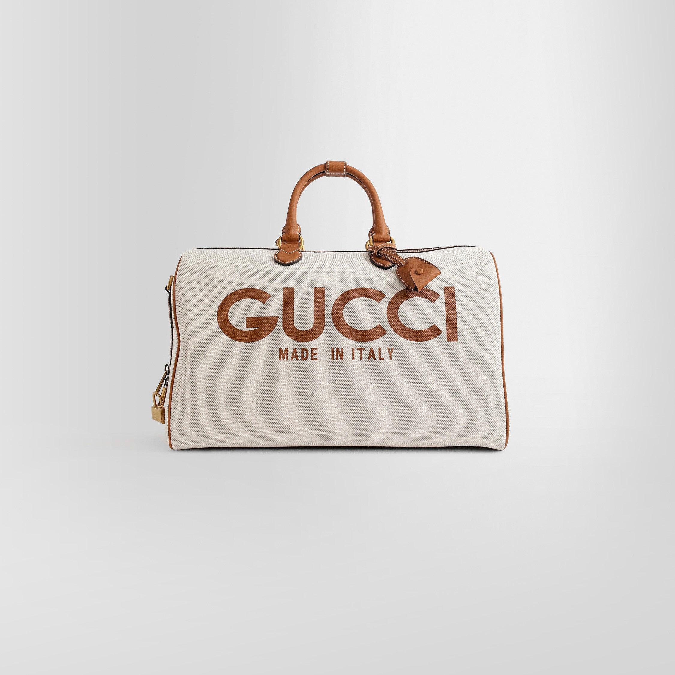 GUCCI UNISEX BEIGE TRAVEL BAGS by GUCCI
