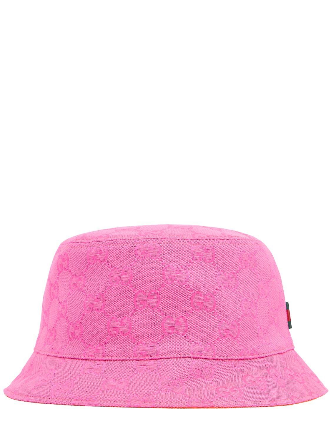 Gg Canvas Bucket Hat by GUCCI