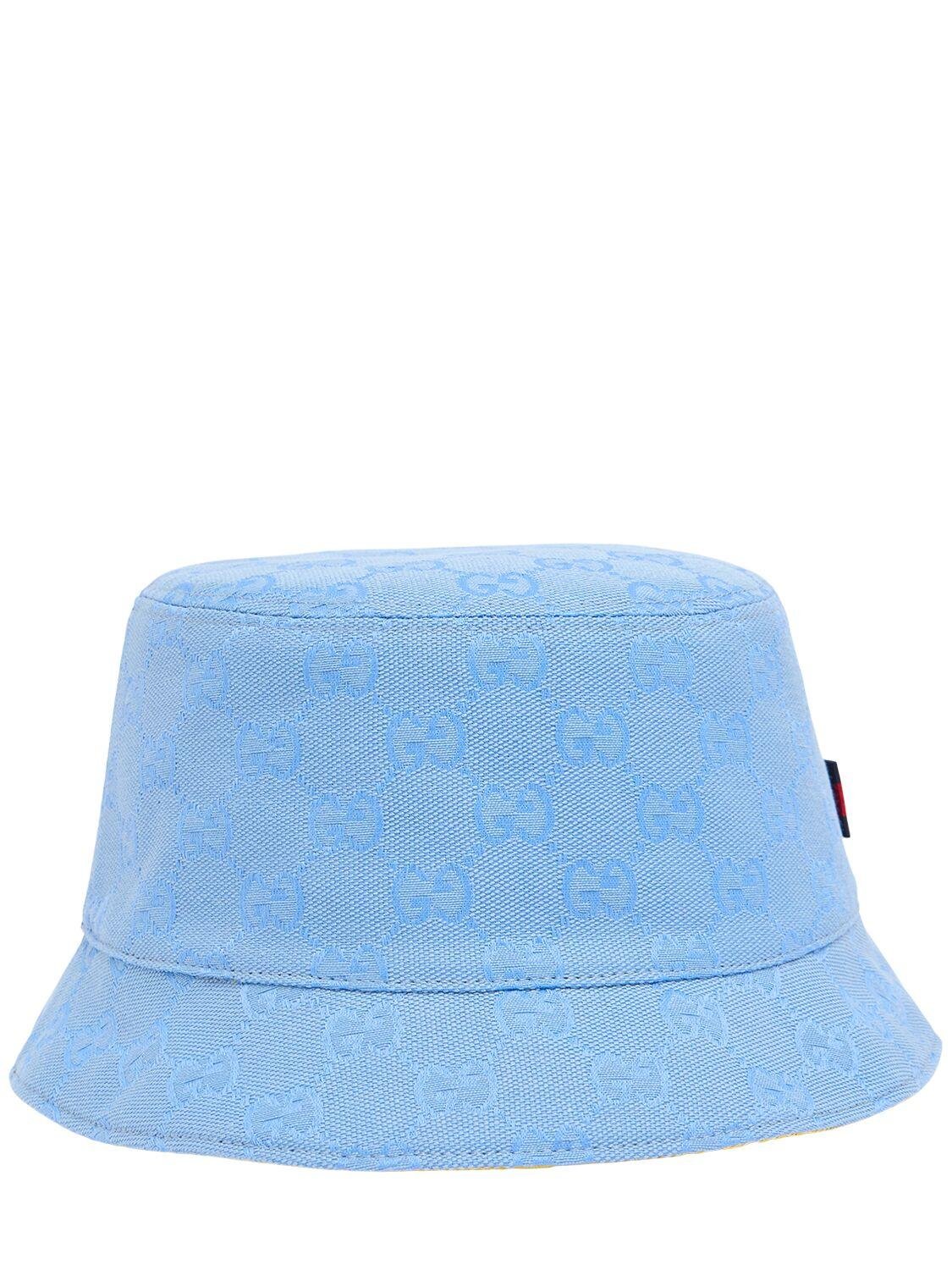 Gg Canvas Bucket Hat by GUCCI
