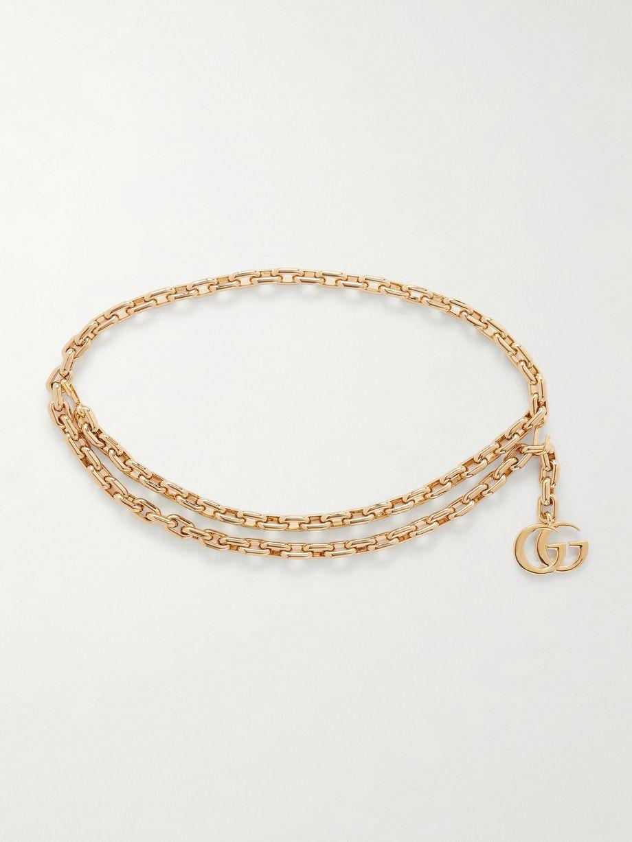 Gold-tone belt by GUCCI
