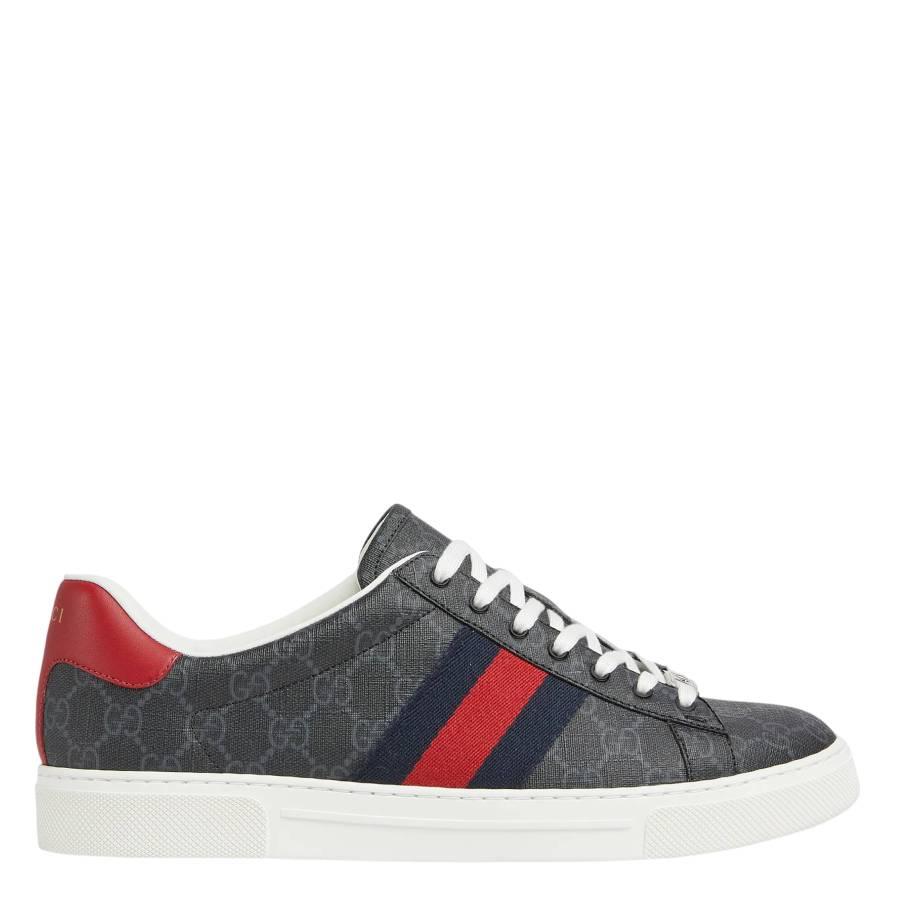 Gucci Ace Sneakers With Web by GUCCI
