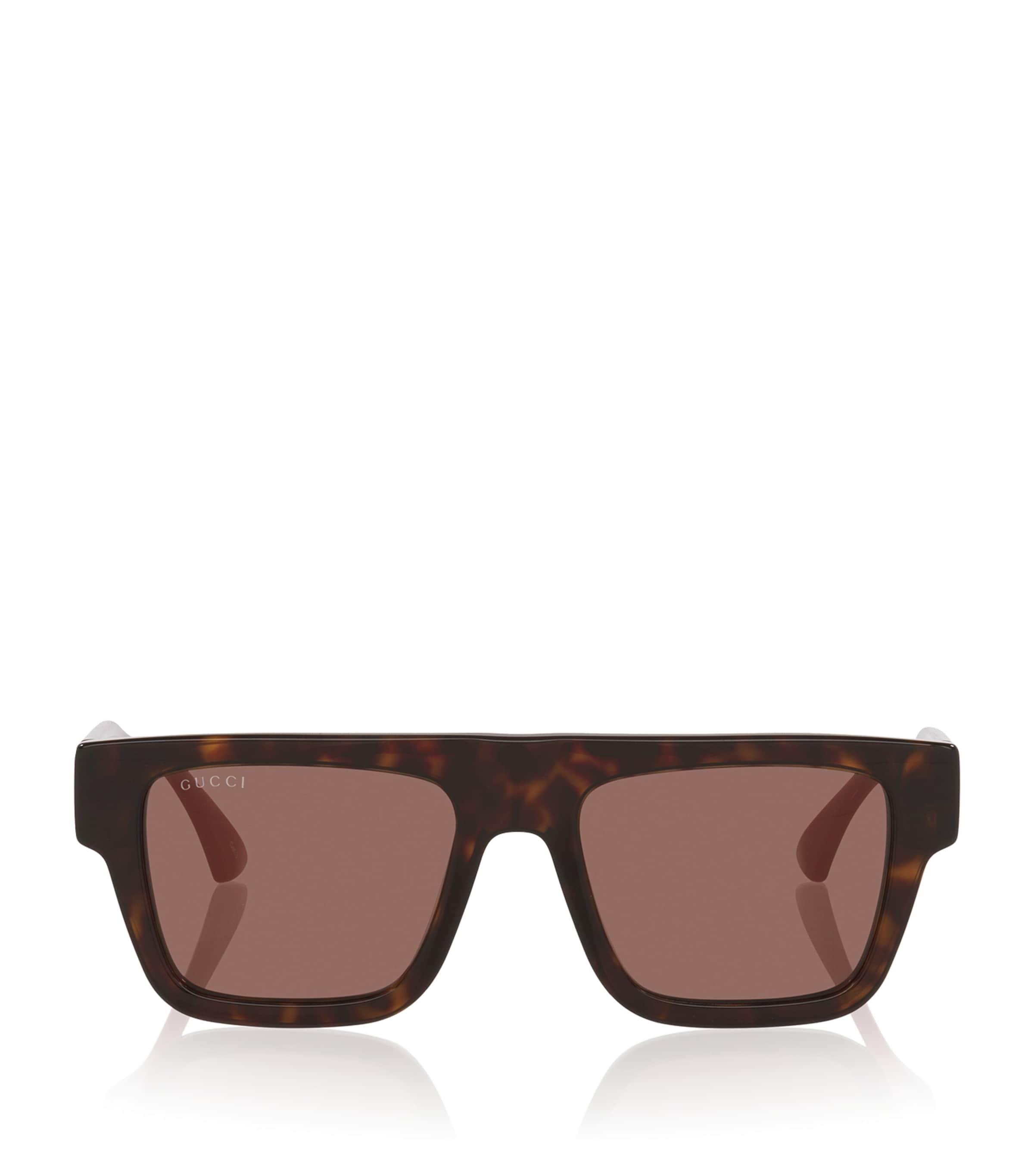 Gucci Acetate Rectangle Sunglasses by GUCCI
