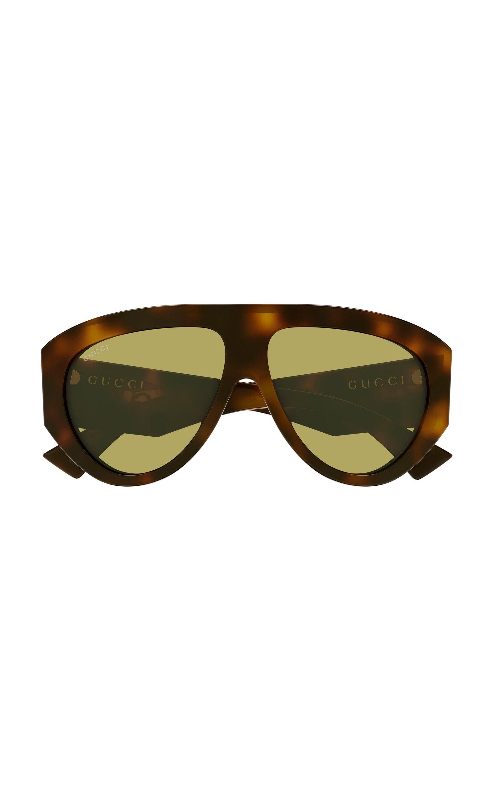 Gucci Aviator-Frame Acetate Sunglasses - Moda Operandi by GUCCI