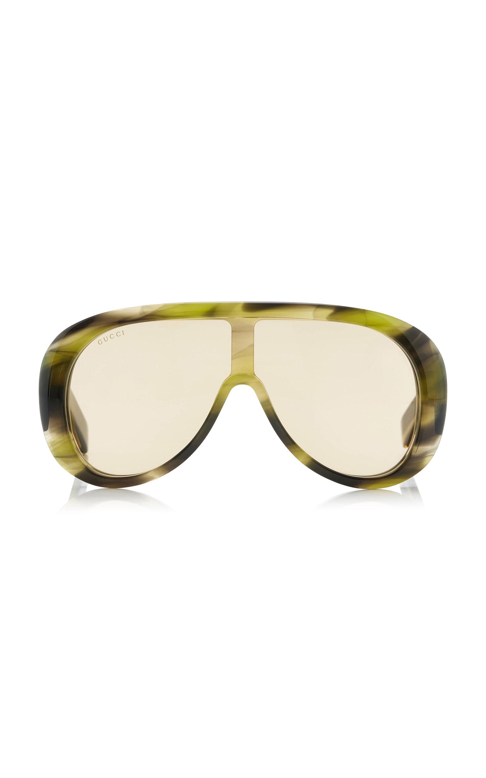 Gucci Aviator-Frame Acetate Sunglasses - Moda Operandi by GUCCI