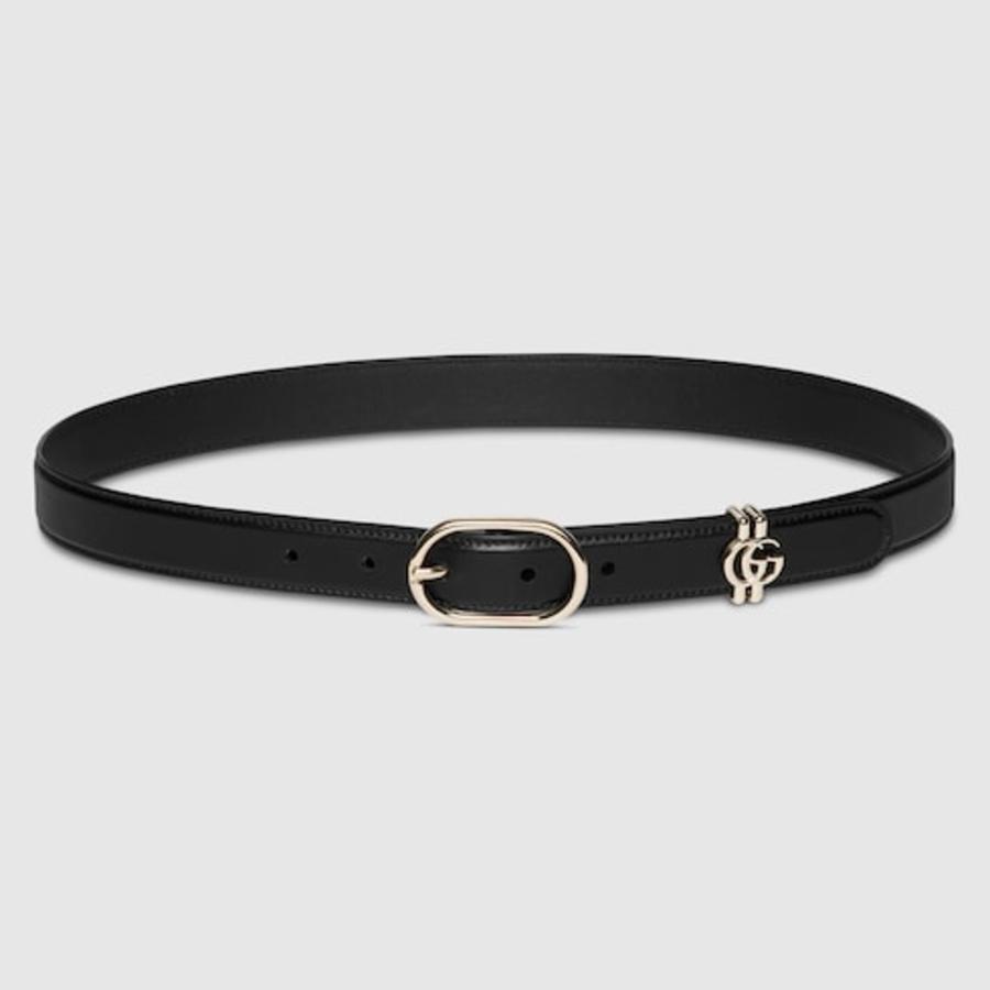 Gucci Belt With Oval Buckle by GUCCI