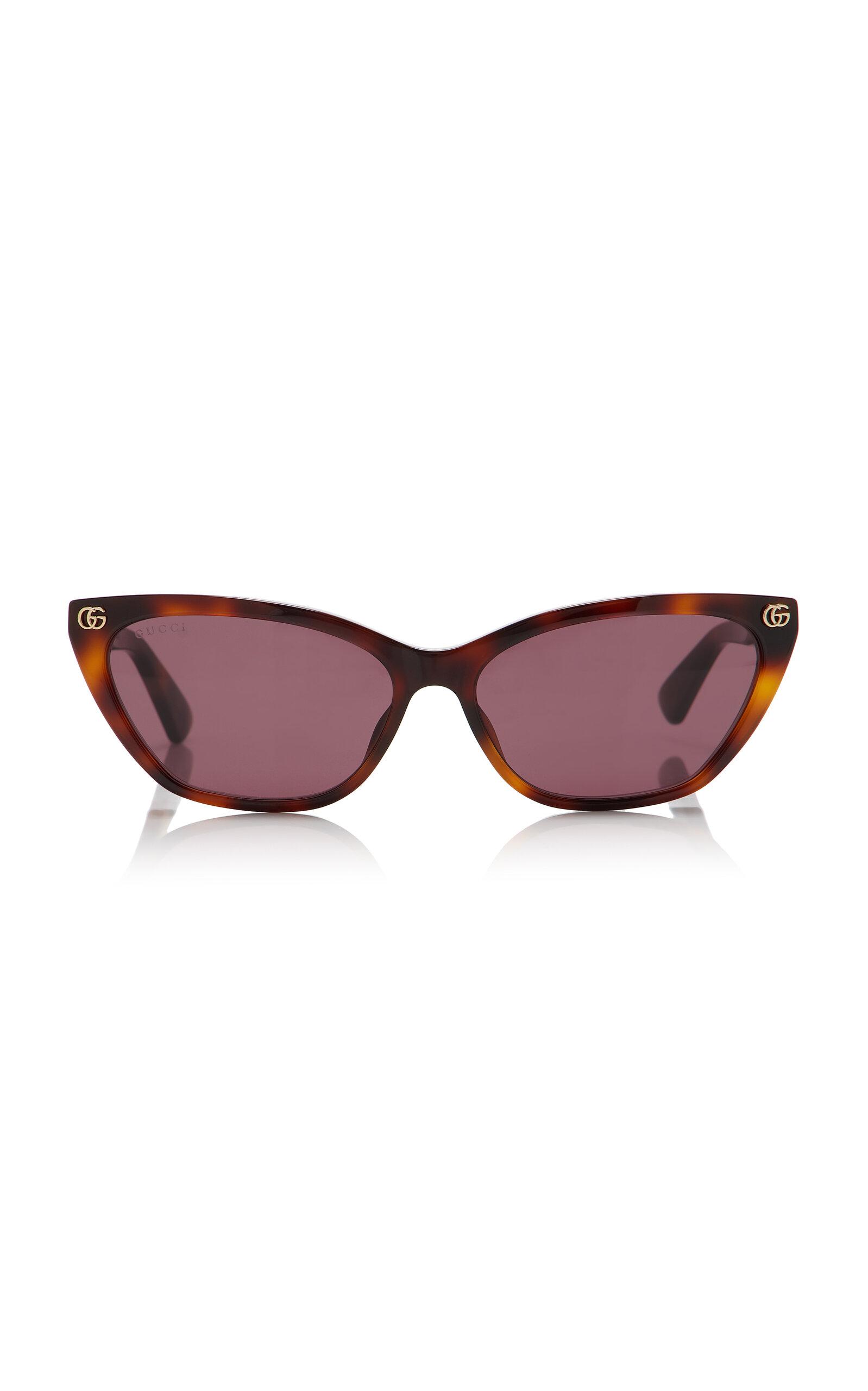 Gucci Cat-Eye Acetate Sunglasses - Moda Operandi by GUCCI