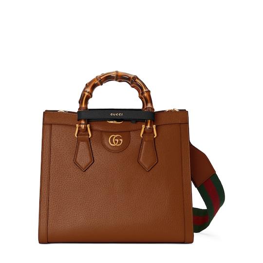 Gucci Diana small tote bag in cuir leather by GUCCI