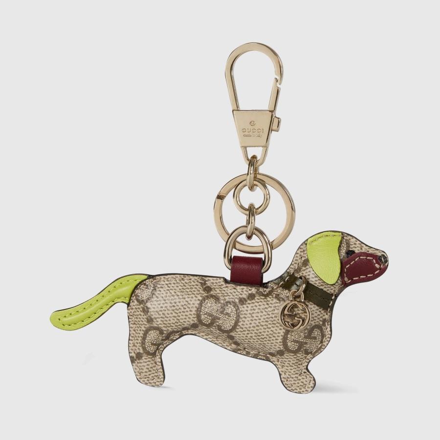 Gucci Dog-Shaped Bag Charm by GUCCI