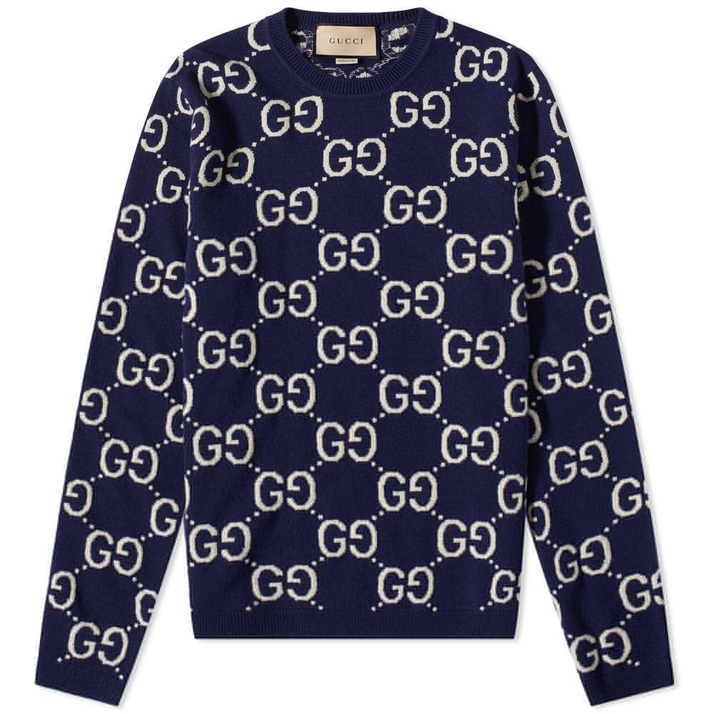 Gucci GG All Over Crew Neck by GUCCI