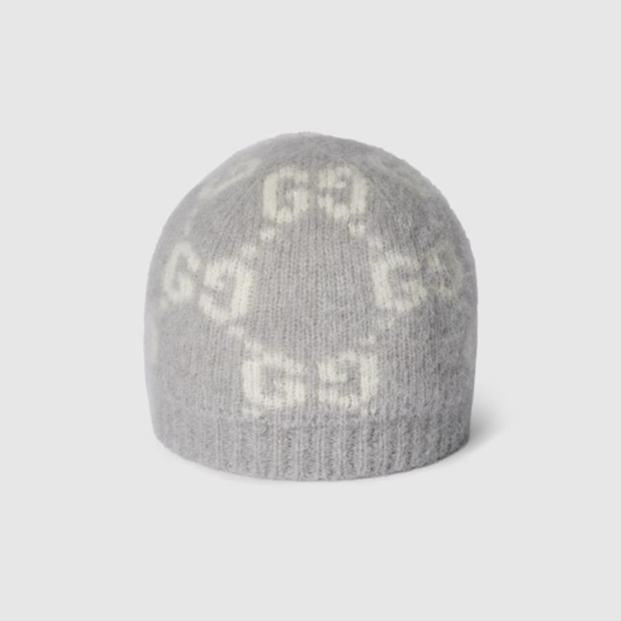 Gucci GG Alpaca Blend Hat by GUCCI