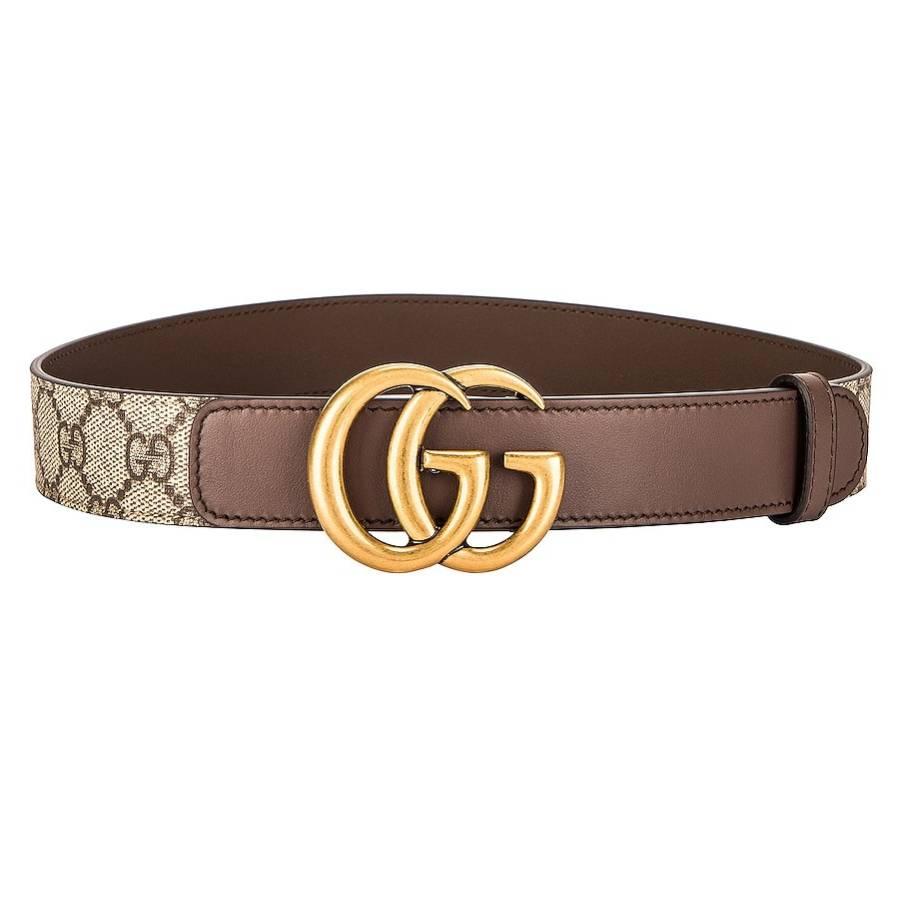 Gucci GG Belt With Double G Buckle by GUCCI