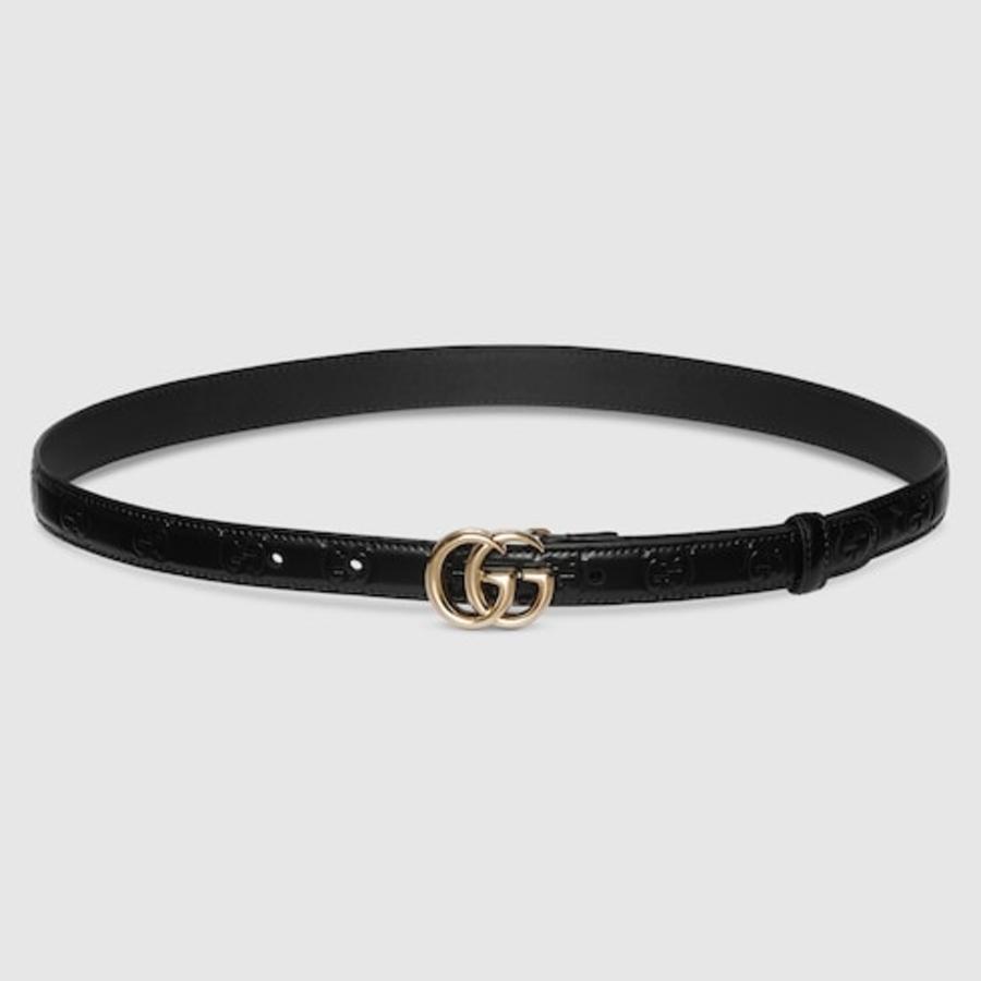 Gucci GG Marmont Thin Belt by GUCCI