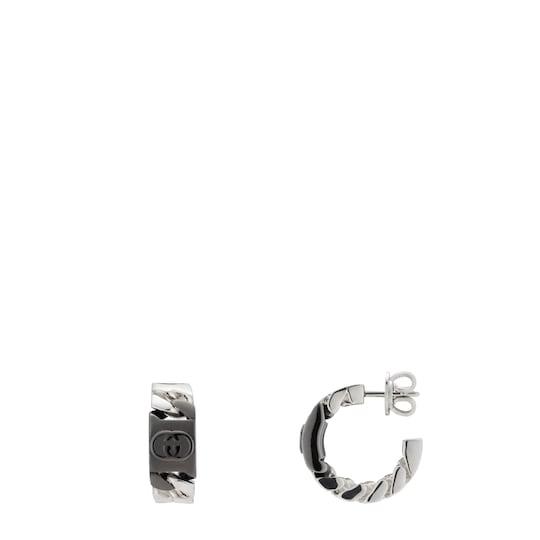 Gucci Interlocking mini earrings by GUCCI