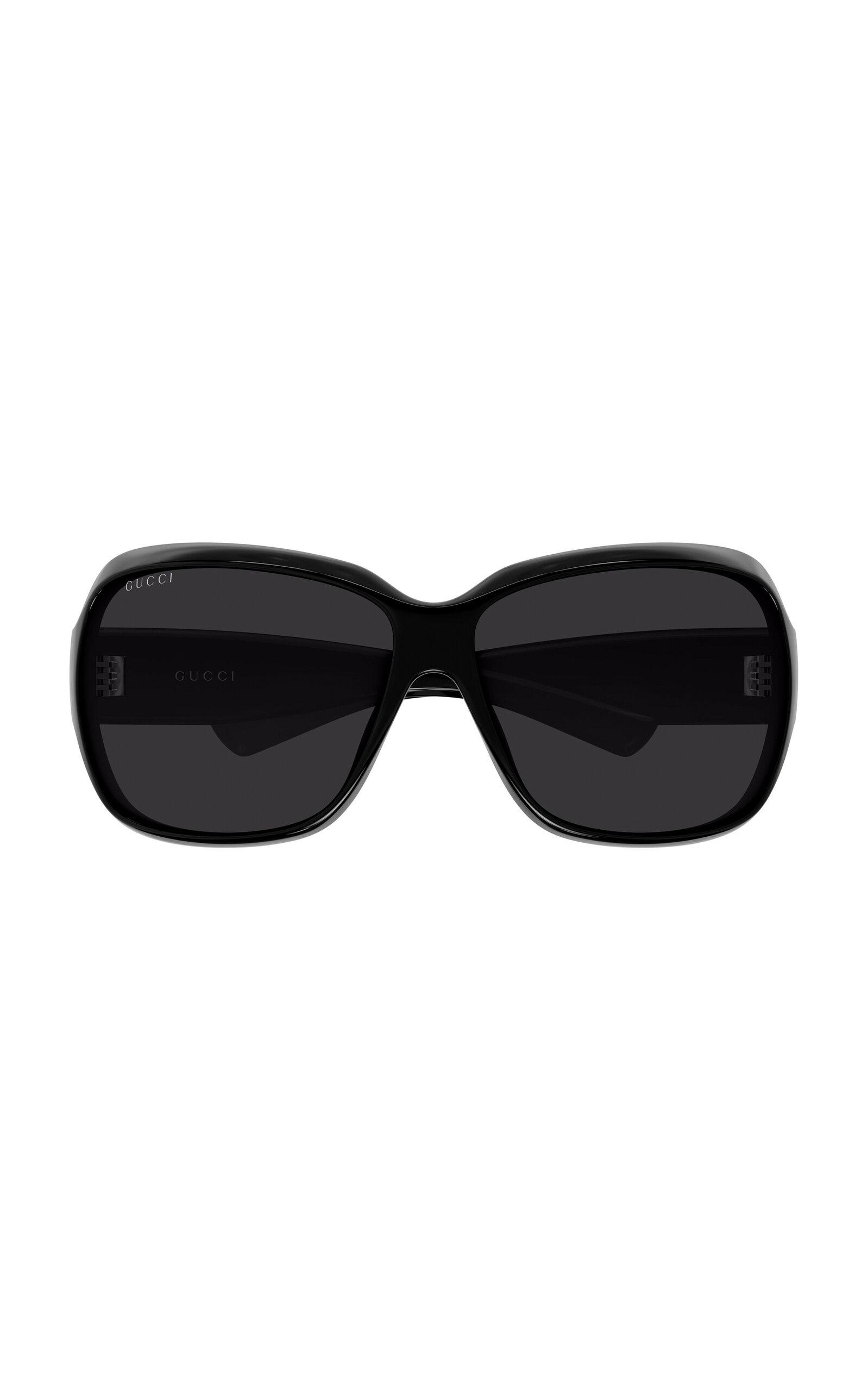 Gucci Mask-Frame Acetate Sunglasses - Moda Operandi by GUCCI