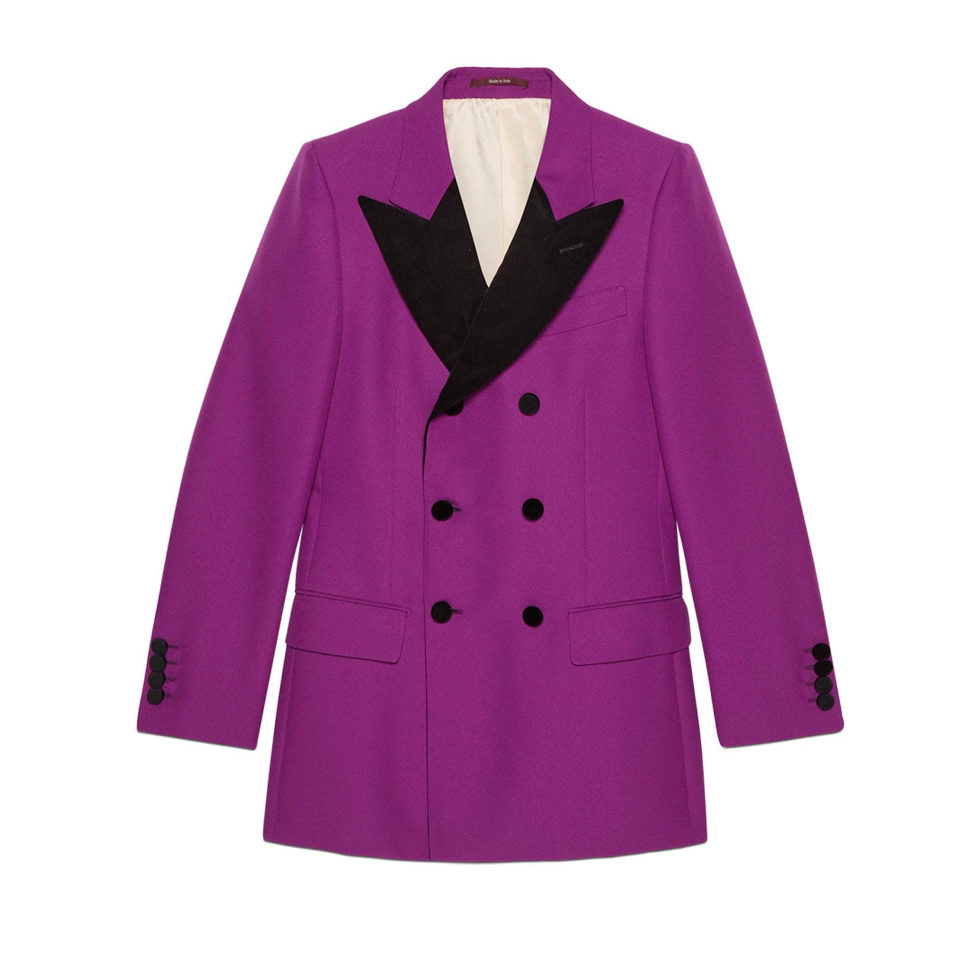 Gucci - Men’s Formal Jacket - (Bright Violet) by GUCCI | jellibeans